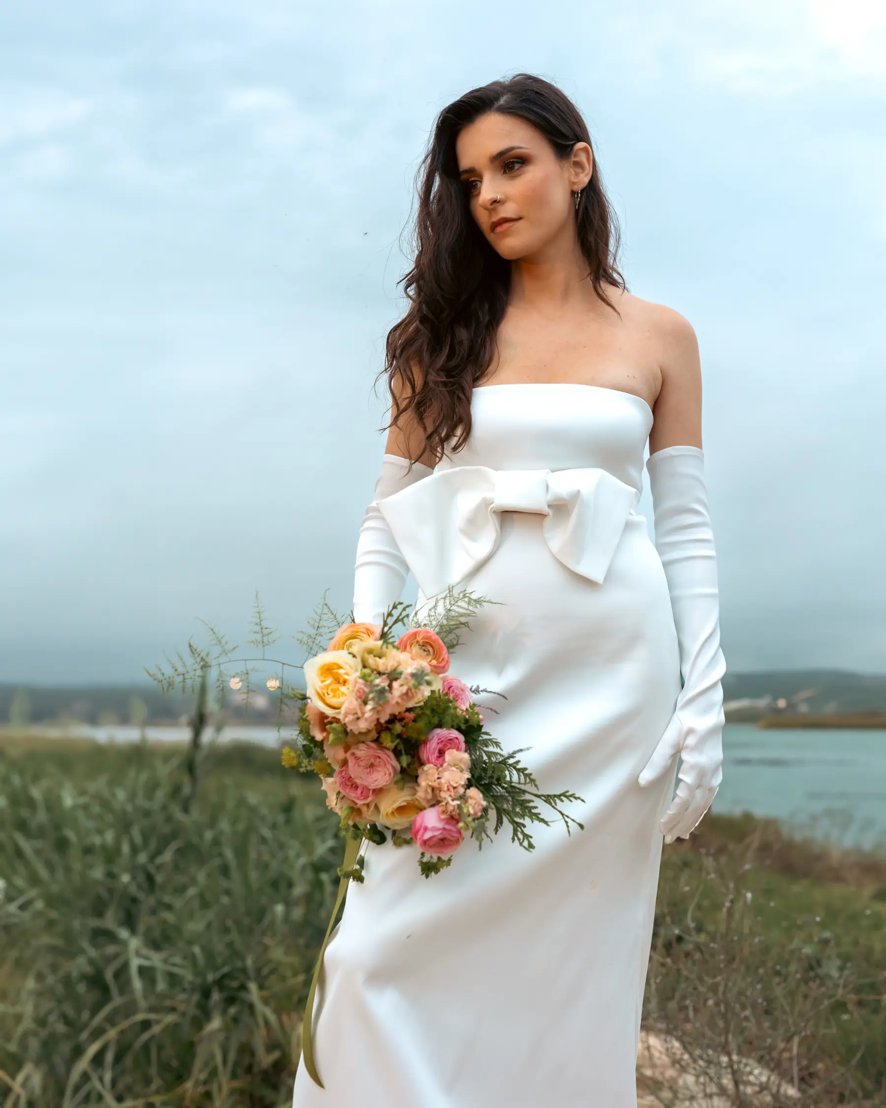 Retrato natural de Laia y Marc durante su sesión de postboda