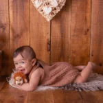 Sesión newborn de recién nacido · fotografía en estudio con luz suave