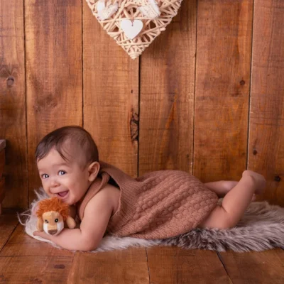 Sesión newborn de recién nacido · fotografía en estudio con luz suave