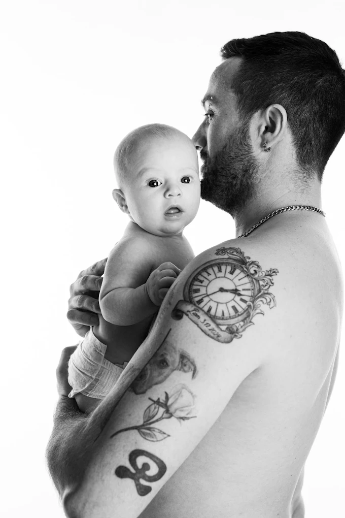 Sesión newborn de recién nacido · fotografía en estudio con luz suave