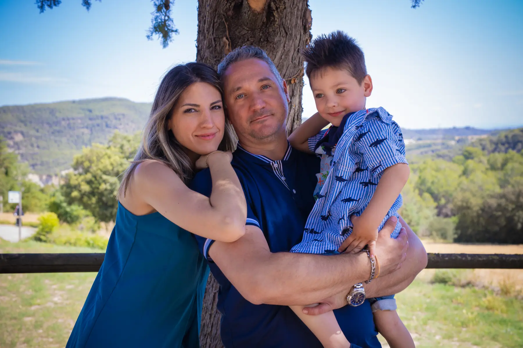 Reportaje fotográfico en exterior para Iris y Sergio