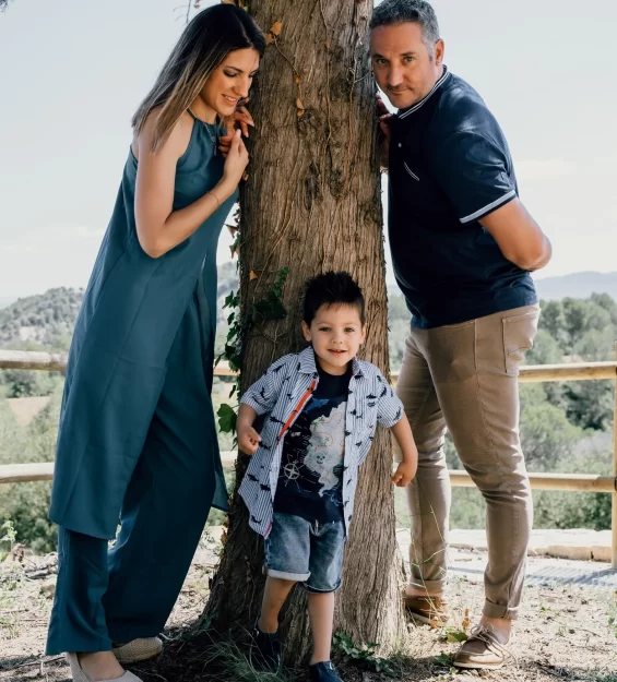 Reportaje fotográfico en exterior para Iris y Sergio