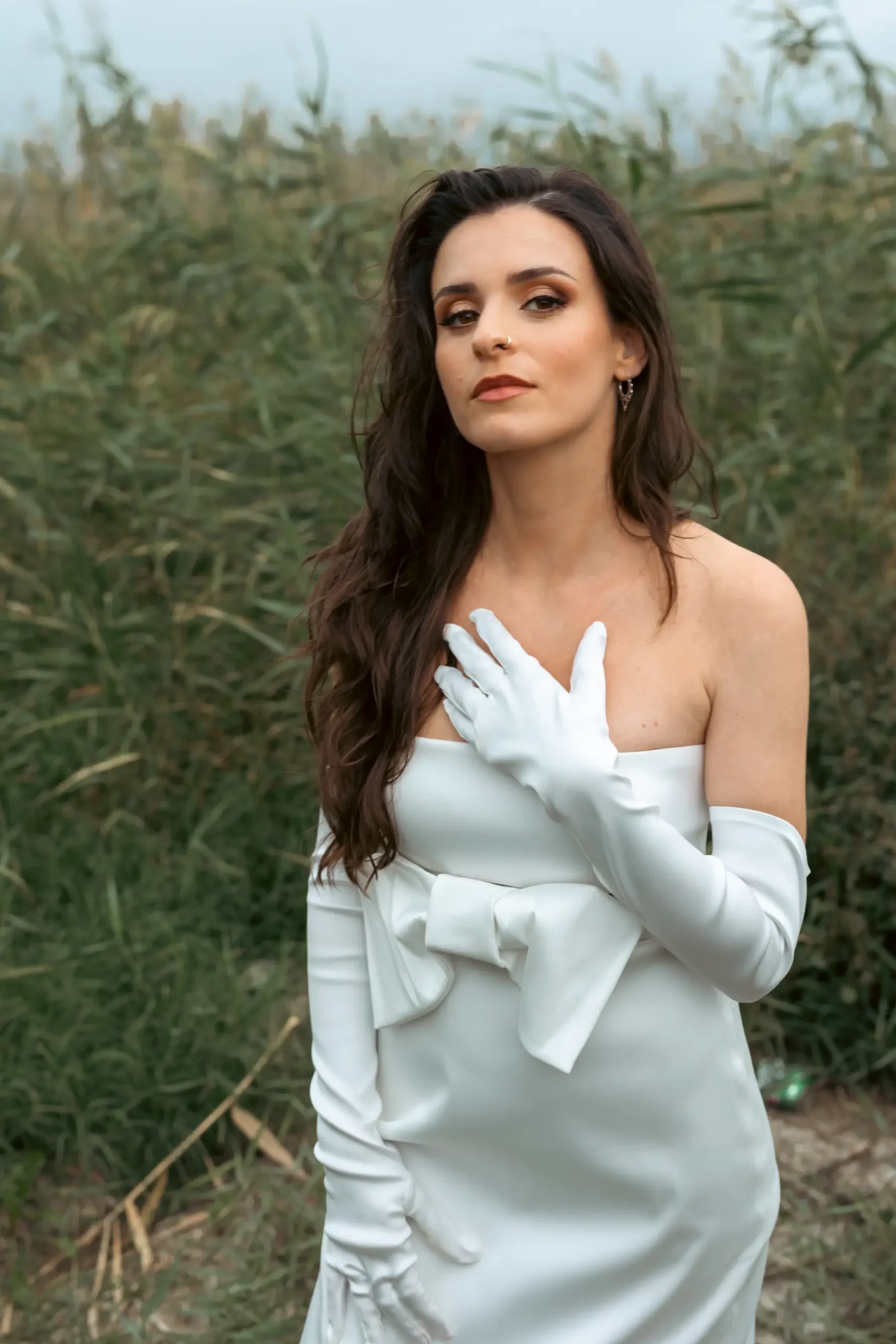 Retrato natural de Laia y Marc durante su sesión de postboda