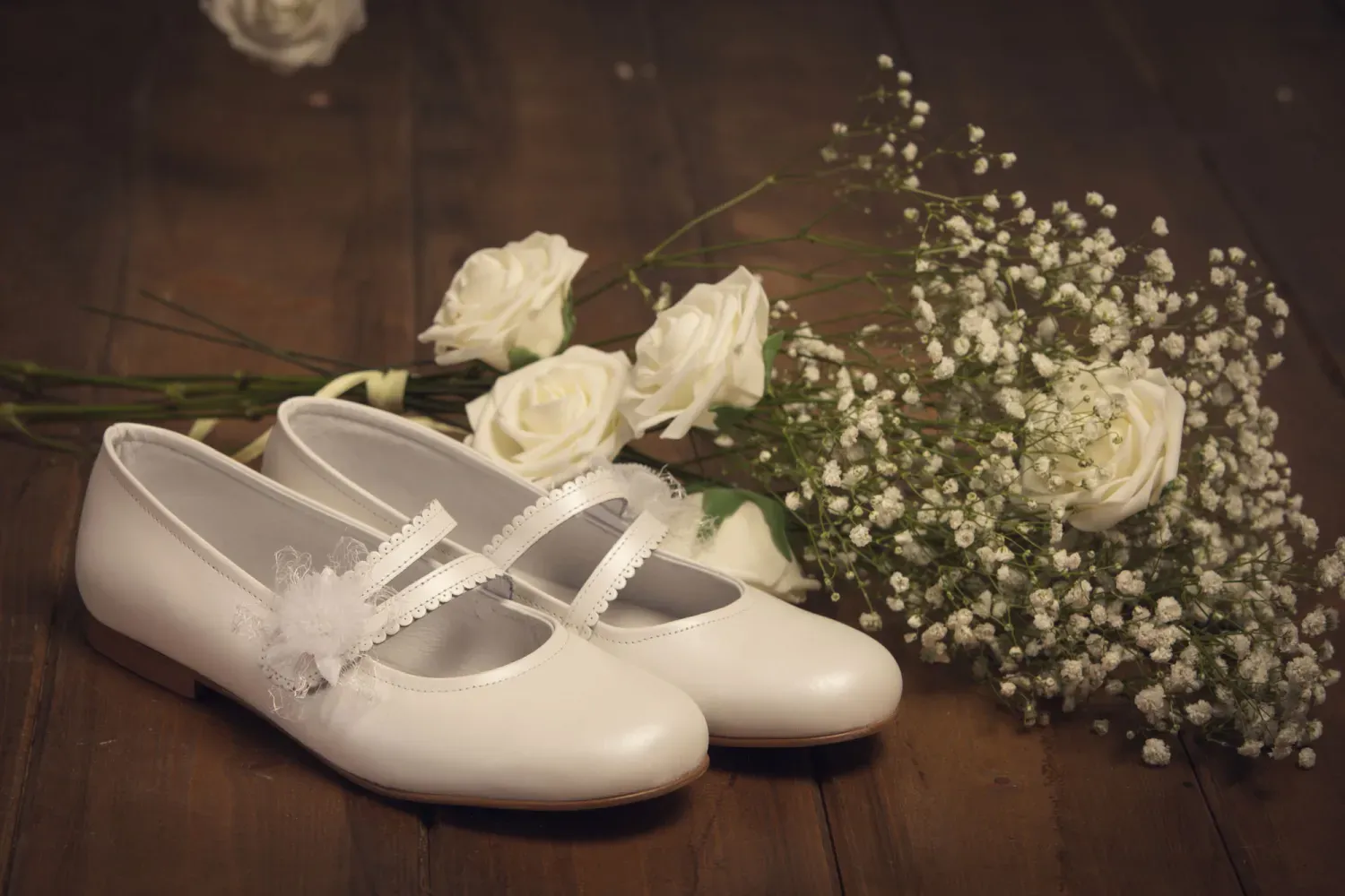 Fotografía de primera comunión en estudio